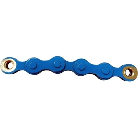 Big Roc Tools Big Roc Tools 57BCC410BWB Bicycle Chain In Water Blue 0.5 x 0.12 x 112 L in. 57BCC410BWB